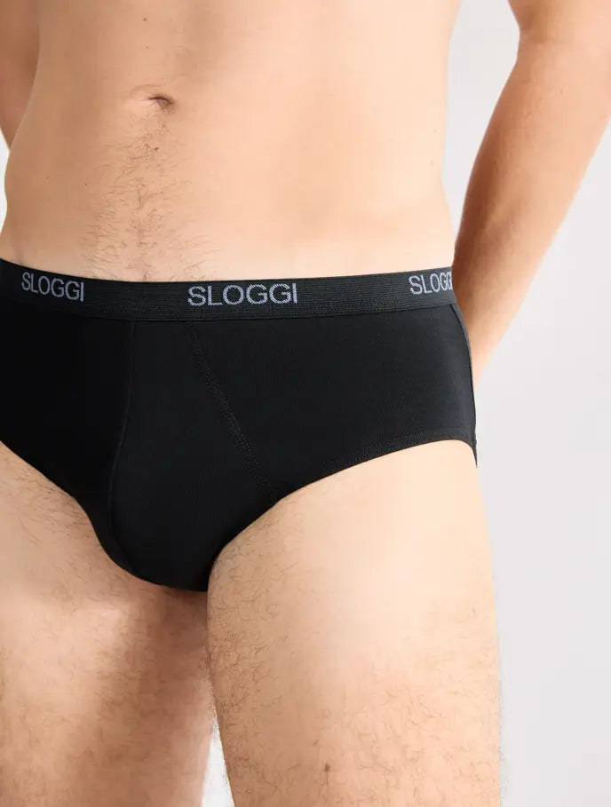 Sloggi Slip Altezza Media in Confezione da 2