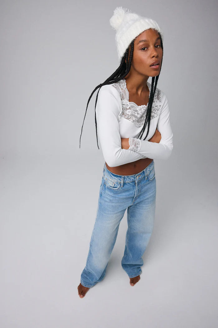 T-SHIRT TERMICA CON PIZZO