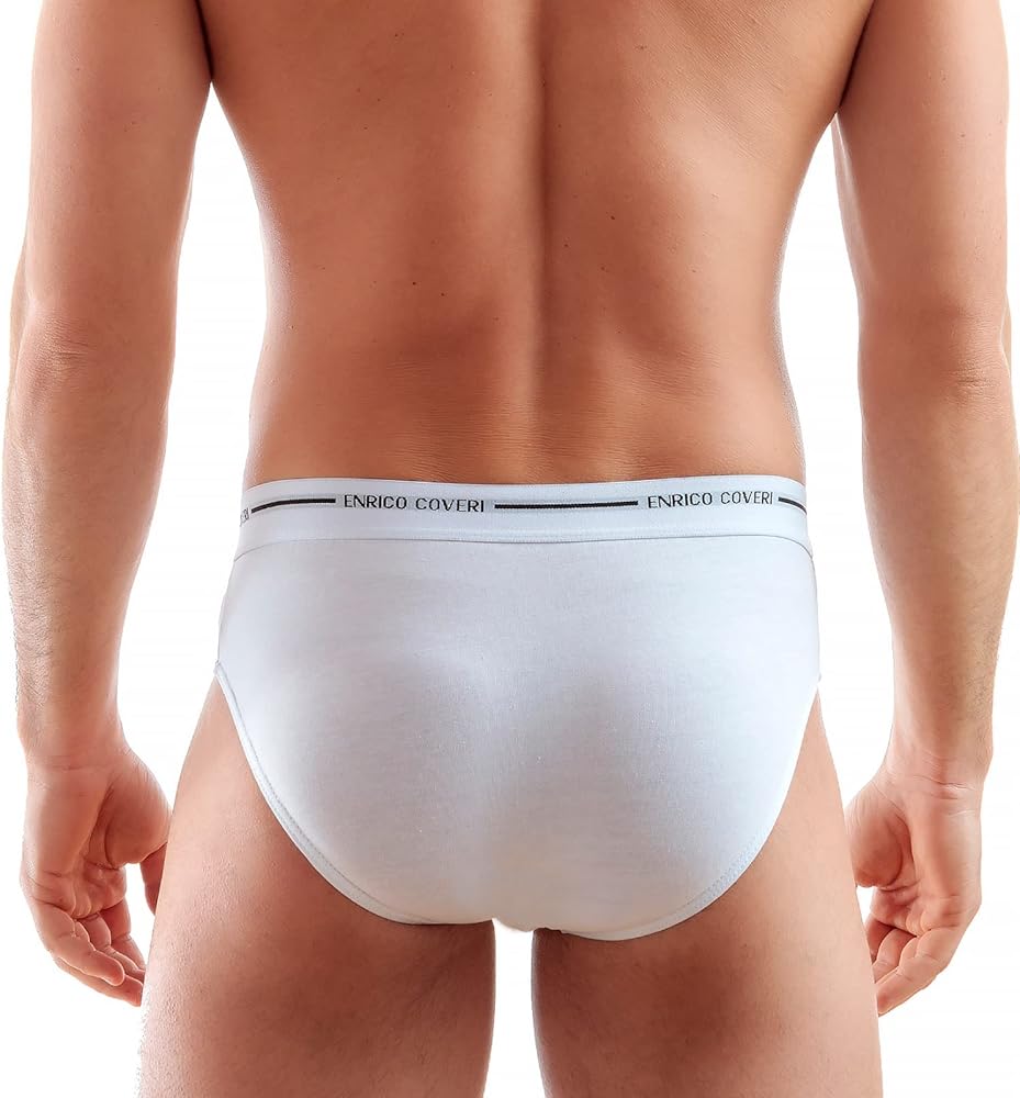Enrico Coveri Set 3 Slip Uomo Cotone Bielastico – ES1000