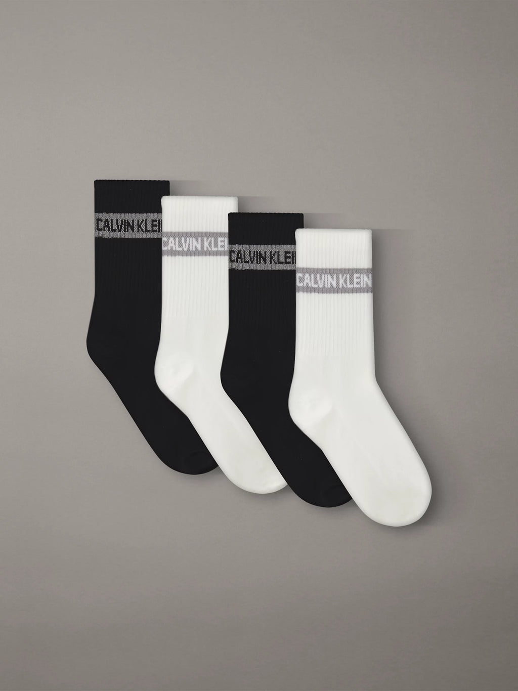 CALZINI CON SCRITTA CALVIN KLEIN IN CONFEZIONE