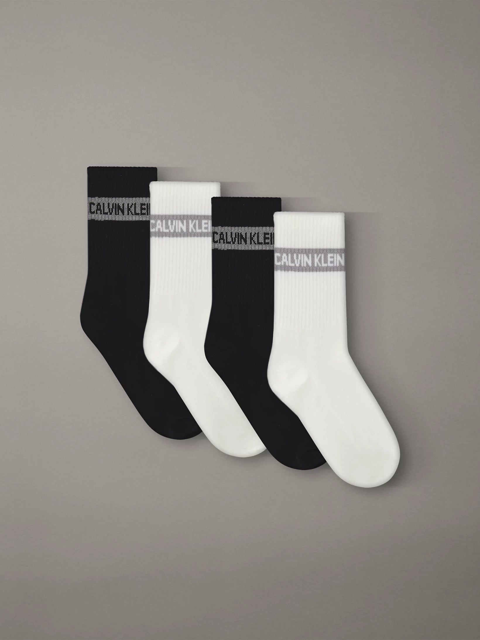 CALZINI CON SCRITTA CALVIN KLEIN IN CONFEZIONE