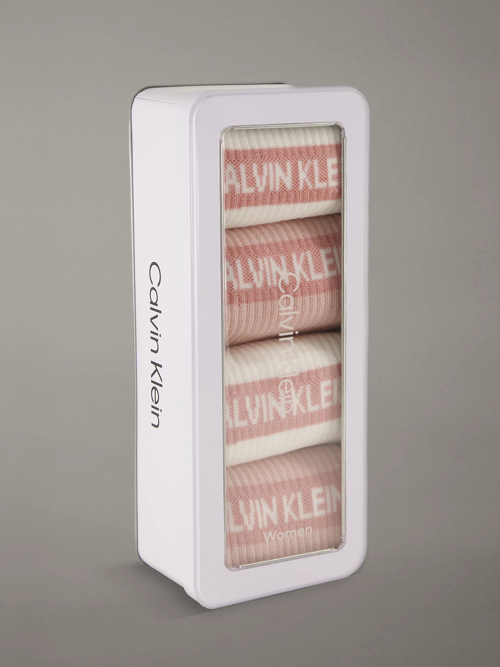 CALZINI CON SCRITTA CALVIN KLEIN IN CONFEZIONE