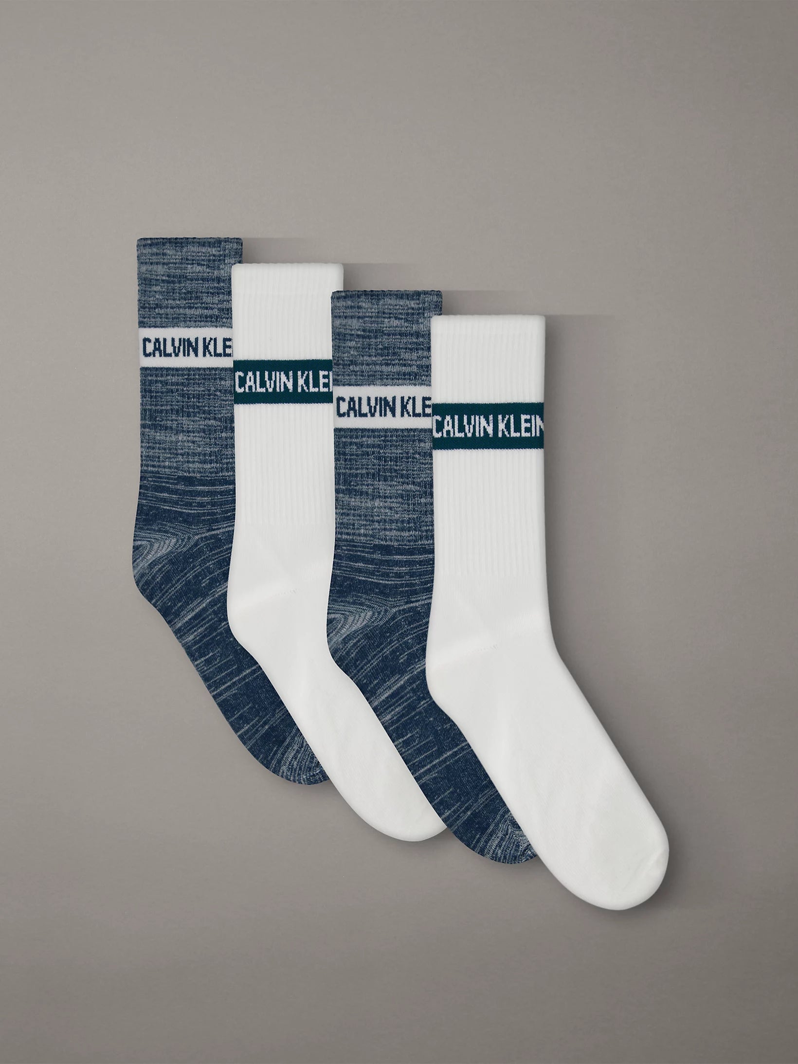 CALZINI CON SCRITTA CALVIN KLEIN IN CONFEZIONE