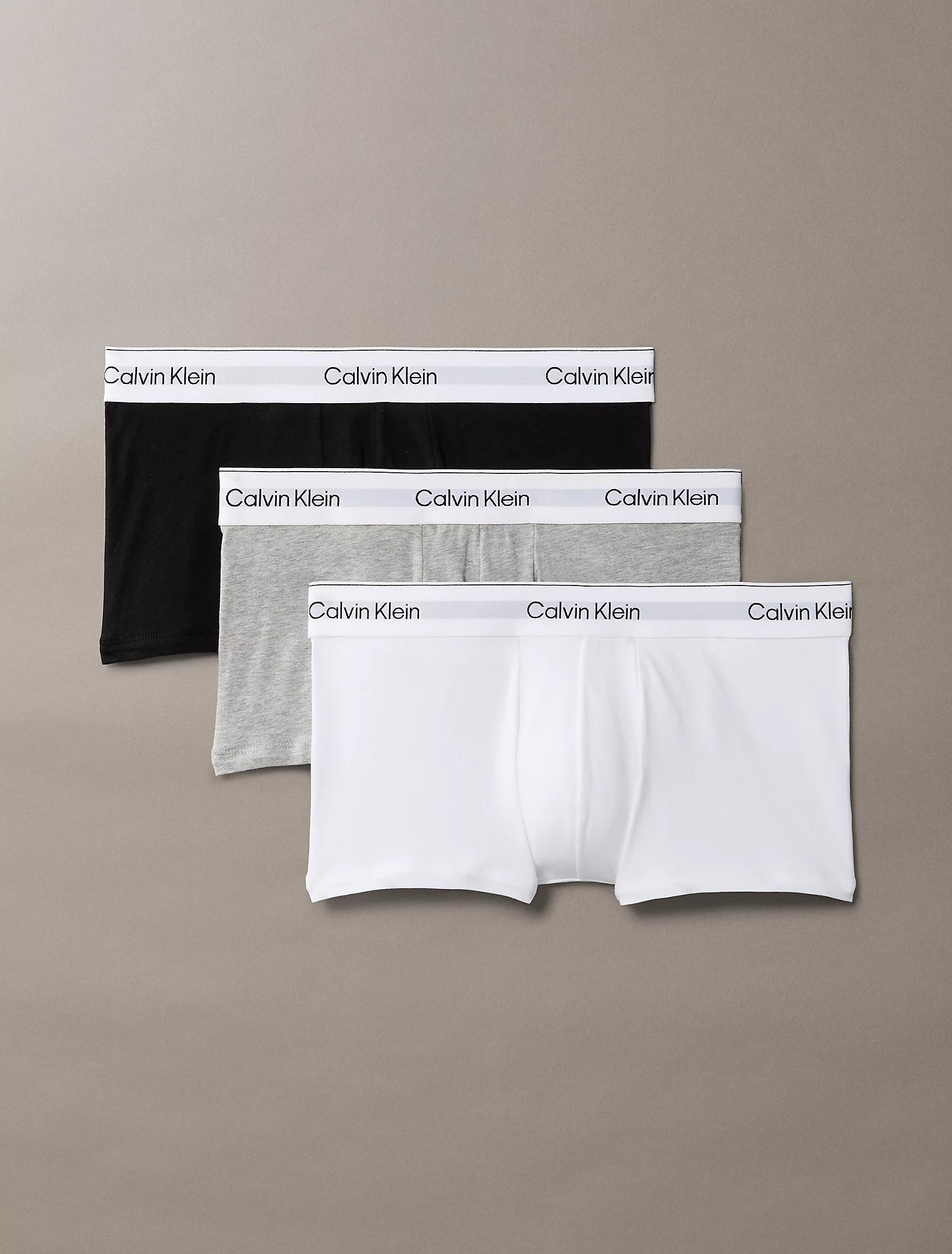 Boxer Calvin Klein Confezione da 3 Vita Bassa Icon Cotton Stretch in Cotone Elasticizzato