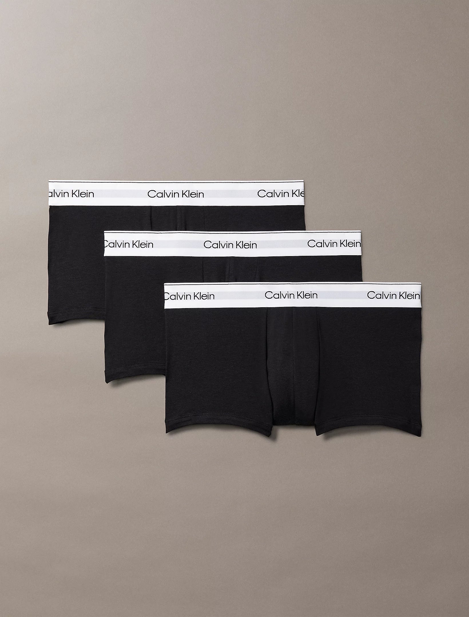 Boxer Calvin Klein Confezione da 3 Vita Bassa Icon Cotton Stretch in Cotone Elasticizzato