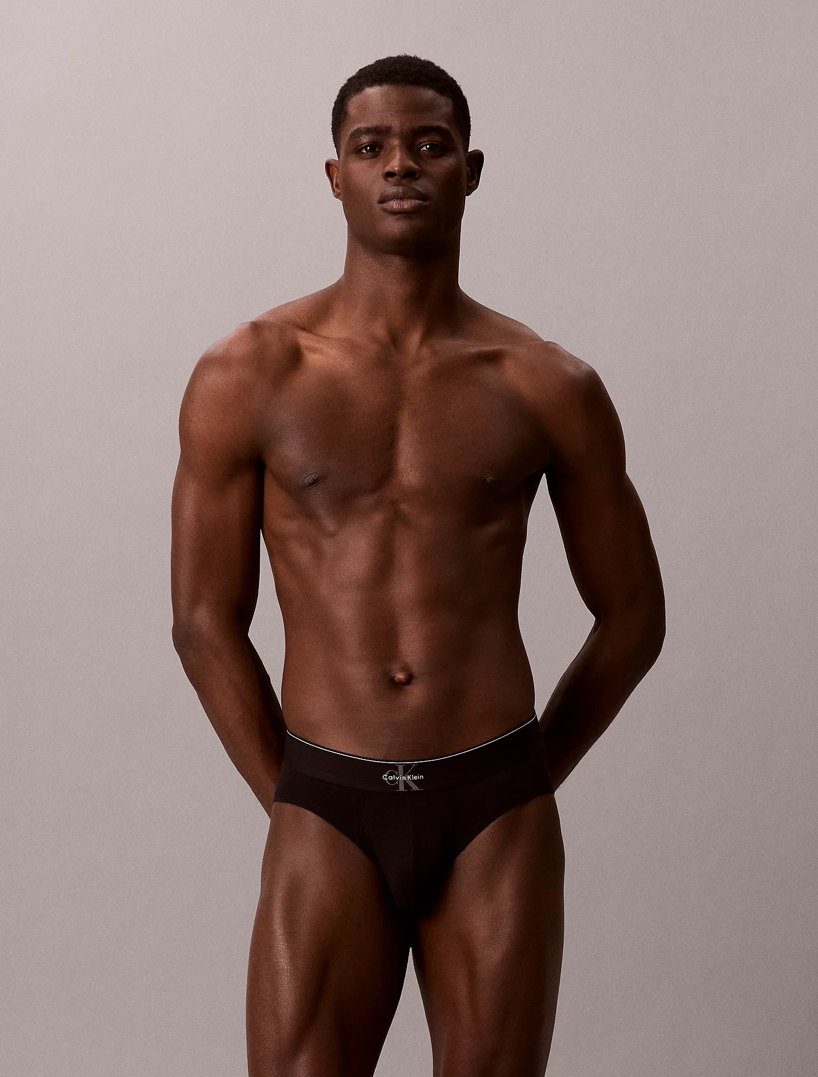 Slip Uomo Calvin Klein Graphic Monogram Cotton Stretch – Confezione da 3
