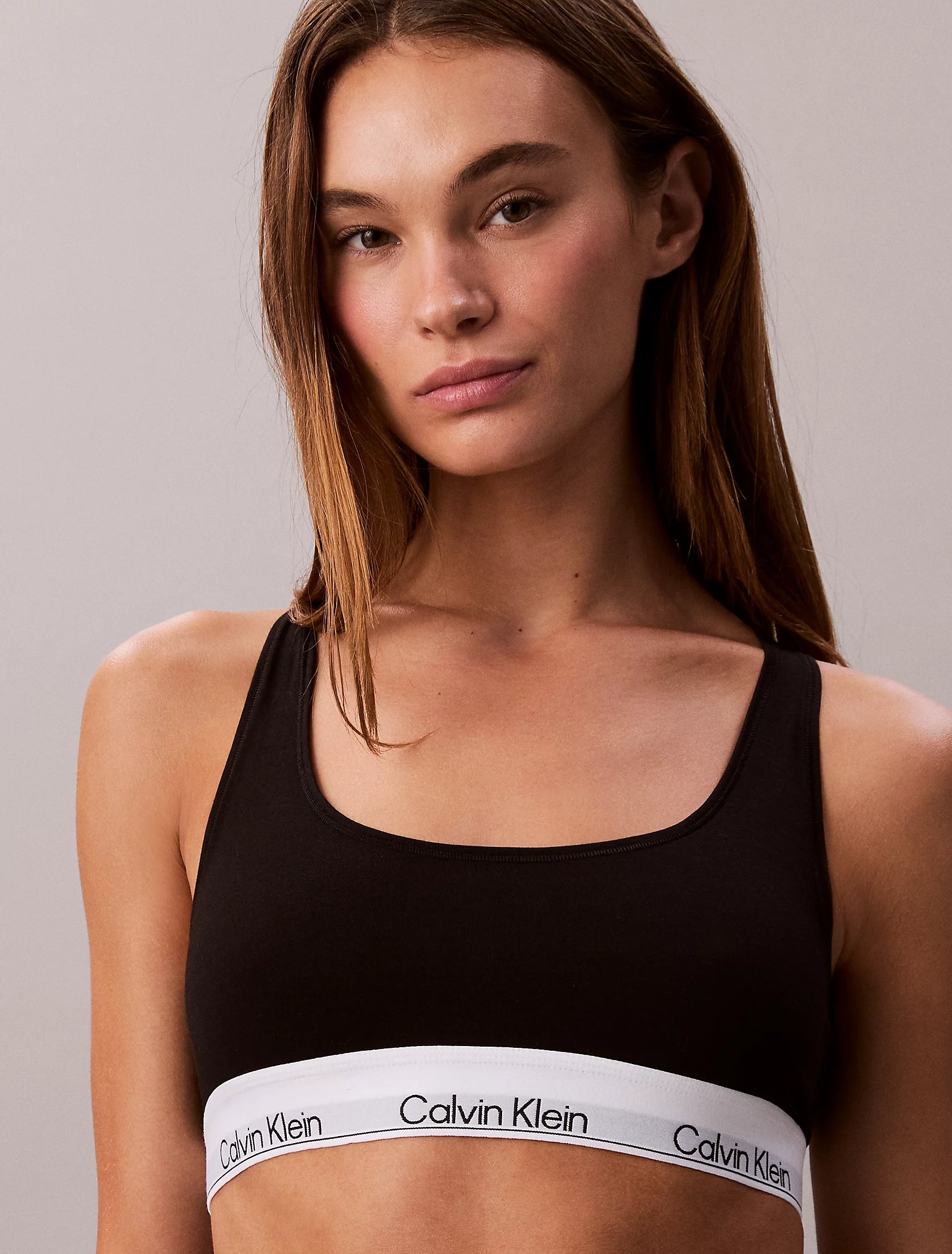 Reggiseno Calvin Klein ICON Cotton Modal Racerback Senza Ferretto