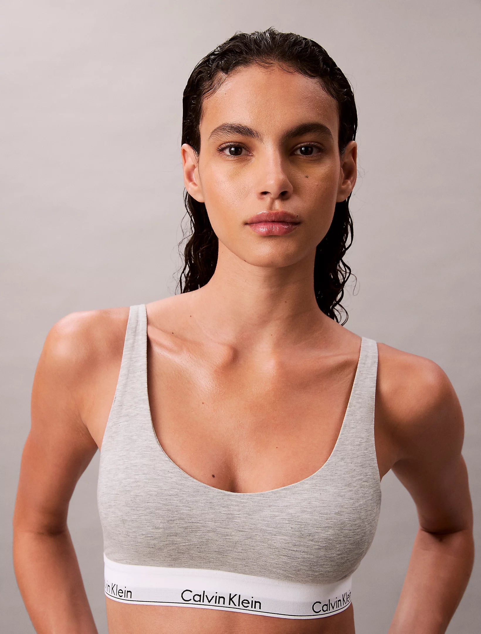 Reggiseno Calvin Klein ICON Cotton Modal con Coppe Imbottite Rimovibili e Fascia Infinity Bond