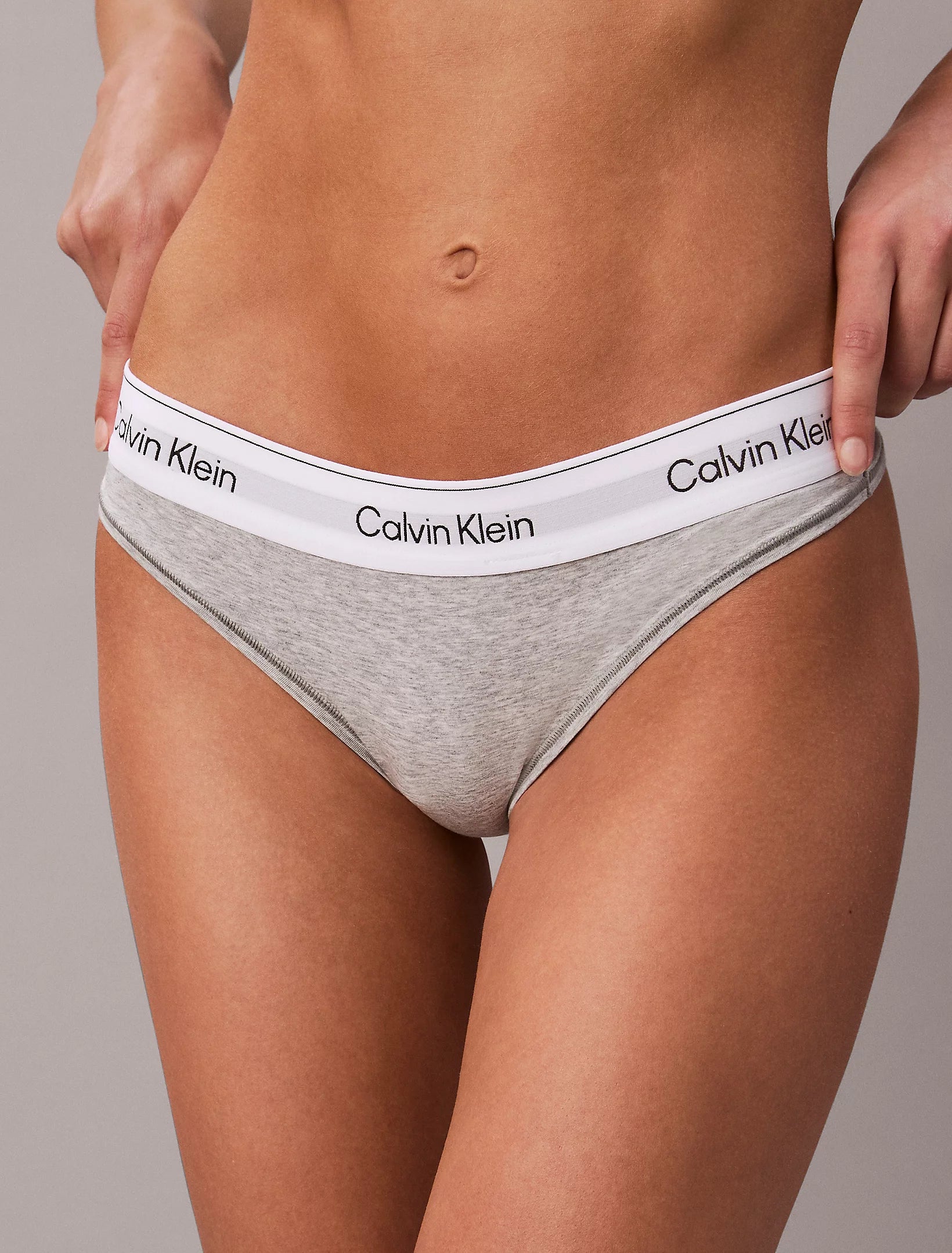 Perizoma Donna Calvin Klein in Cotone e Modal con Fascia Infinity Bond