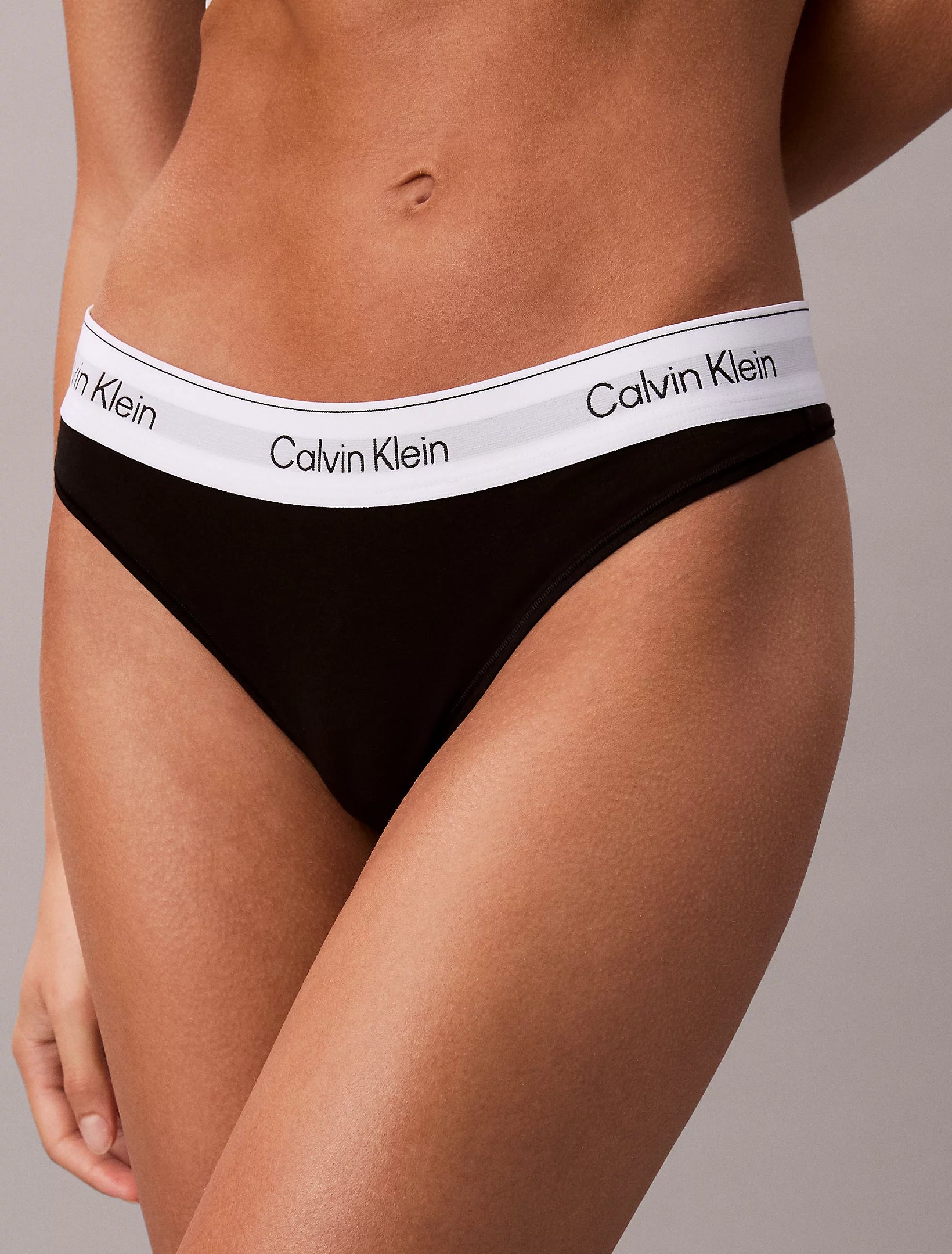 Perizoma Donna Calvin Klein in Cotone e Modal con Fascia Infinity Bond
