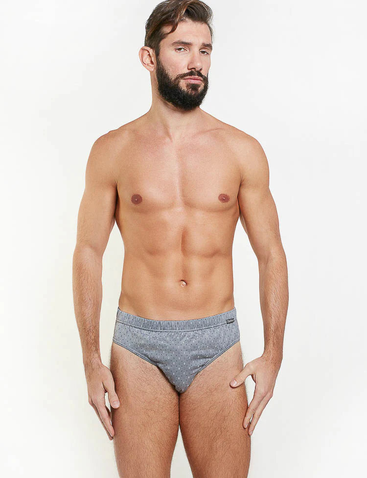Slip Fianco Medio in Filo di Scozia 100% Cotone 3Pack