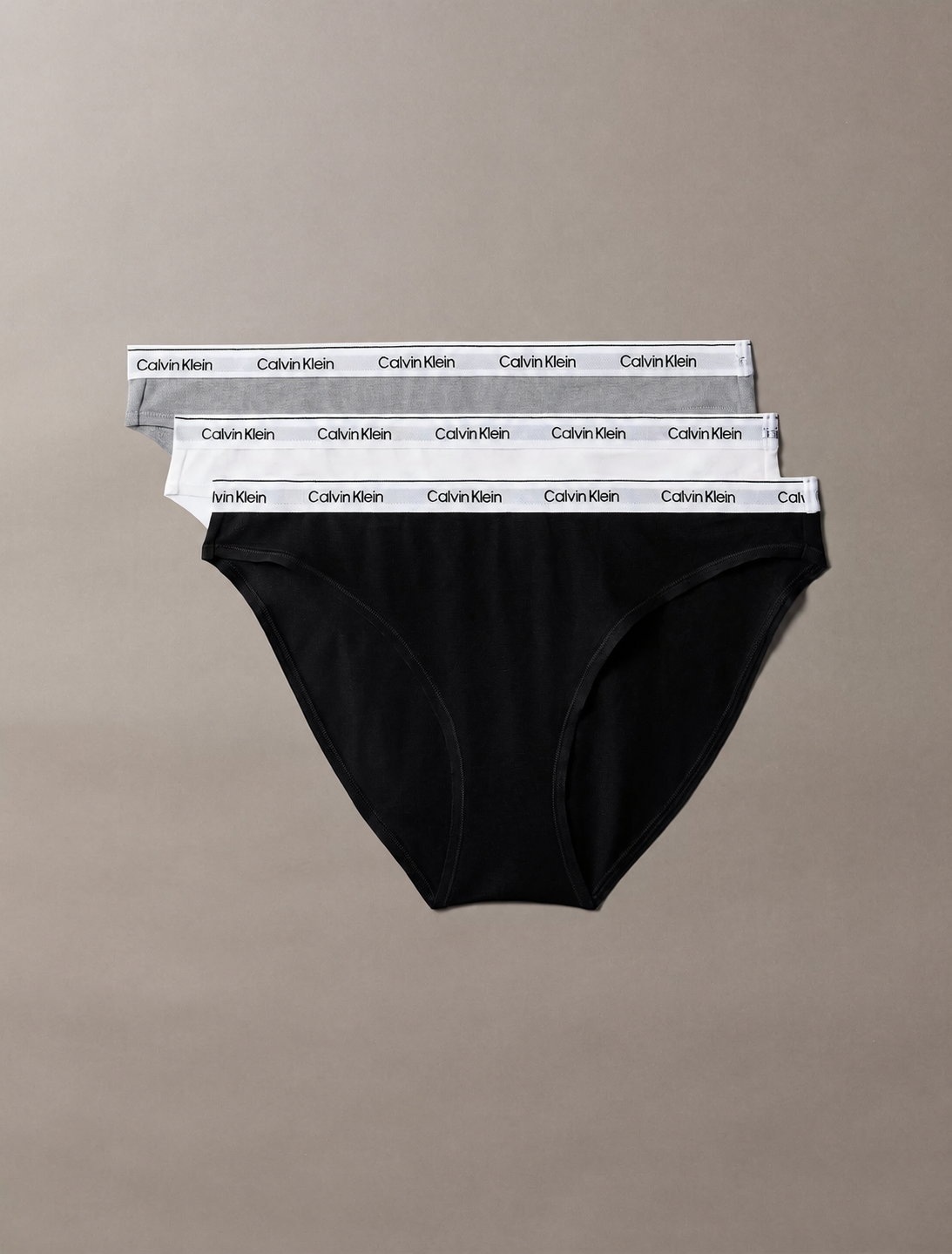 Calvin Klein Confezione 3 Slip Donna in Cotone Elasticizzato