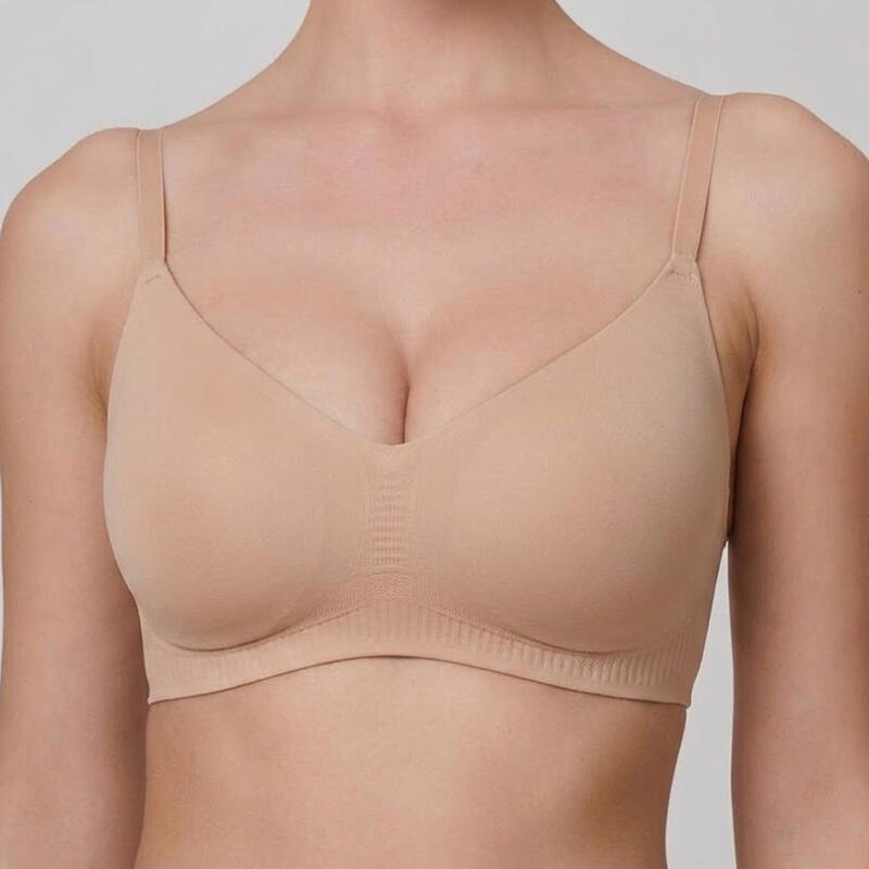 Reggiseno Jadea Nuvola Bralette Seamless con Coppe Estraibili e Spalline Regolabili