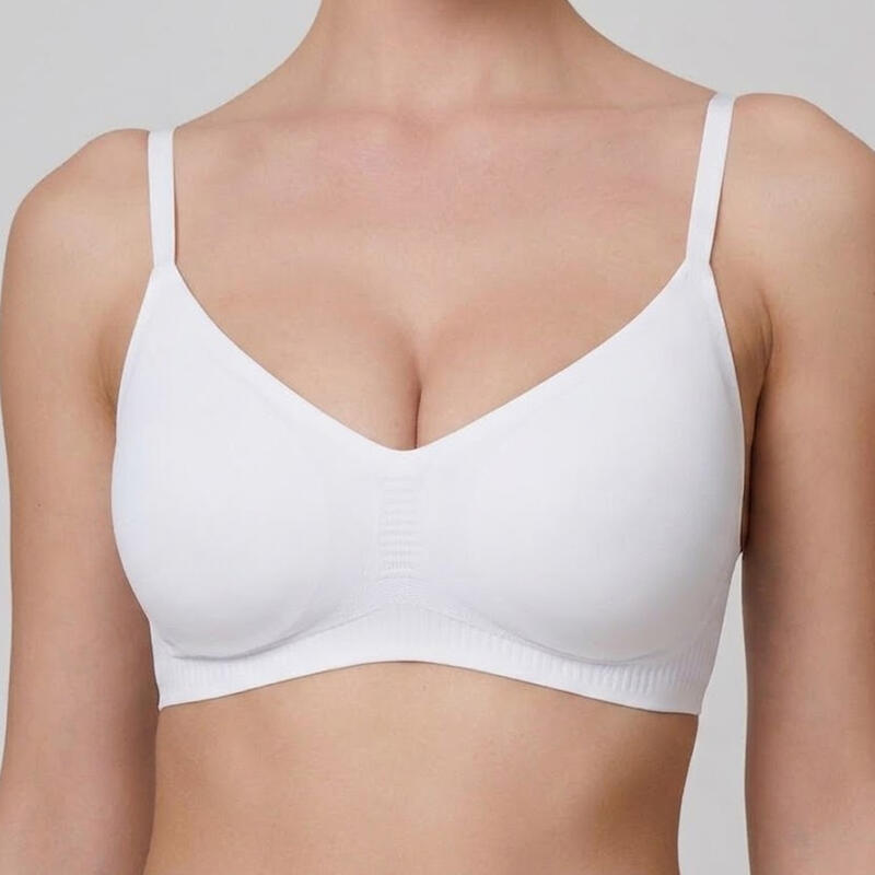 Reggiseno Jadea Nuvola Bralette Seamless con Coppe Estraibili e Spalline Regolabili