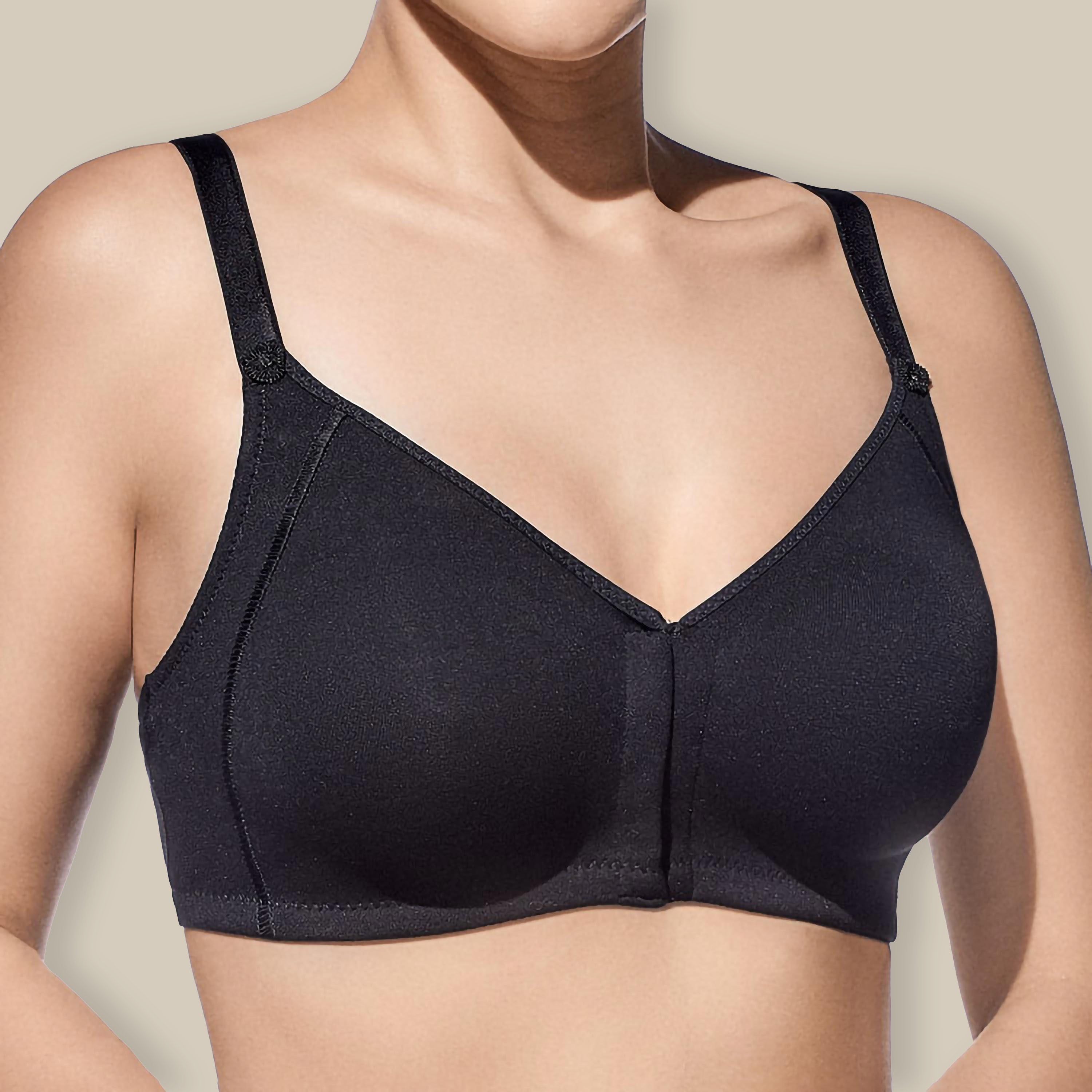 Reggiseno Marta in Cotone Post Operatorio con Chiusura Frontale – Senza Ferretto